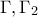 \Gamma,\Gamma _2