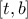 [t,b]