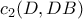c_2(D, DB)