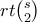 rt\binom{s}{2}