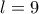 l=9