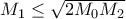 M_{1}\leq \sqrt{2M_{0}M_{2}}