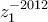 z_{1}^{-{2012}}