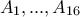 A_{1},...,A_{16}