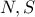 N,S
