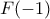 F(-1)