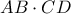 AB \cdot CD