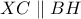 XC\parallel BH
