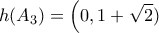 \displaystyle{h(A_3)=\left(0,1+\sqrt{2})}