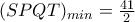 (SPQT)_{min}=\frac{41}{2}