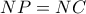 NP=NC