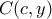 \displaystyle C(c,y) \displaystyle C(c,y)