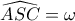 \widehat{ASC}=\omega