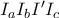 I_aI_bI'I_c