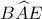 B\widehat{A}E