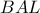 \displaystyle{BAL}