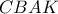 CBAK
