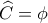 \widehat{C}=\phi