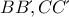 BB΄, CC΄