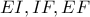 EI,IF,EF