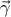 \displaystyle{\vec{\gamma }}