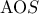\displaystyle {\rm A}{\rm O}S