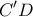 \displaystyle{C'D}
