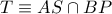 T\equiv AS\cap BP