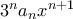 3^na_nx^{n+1}