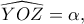 \displaystyle{\widehat {YOZ} = \alpha },
