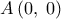 \displaystyle 
A\left( {0,\;0} \right)