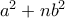 a^{2}+nb^{2}