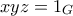 xyz = 1_G
