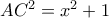 AC^{2}=x^{2}+1