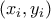 (x_{i},y_{i})