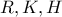 R,K,H