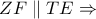 ZF\parallel TE\Rightarrow