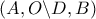 \left( {A,O\backslash D,B} \right)
