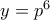 y = p^6