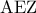 \displaystyle{{\mkern 1mu} {\rm{AE{\rm Z}}}{\mkern 1mu} {\mkern 1mu} {\mkern 1mu} {\mkern 1mu} {\mkern 1mu} }