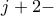 j+2-