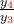 \frac{y_{{\color {red}4}}}{y_{{\color {red}3}}}