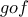 \displaystyle gof