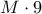 M\cdot 9