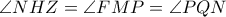 \angle NHZ= \angle FMP=\angle PQN