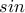 sin