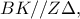\displaystyle{BK// Z\Delta ,}