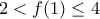 2<f(1) \leq 4