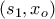(s_1,x_o)