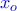 \color{blue} x_o